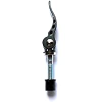 CarbonEnmy 2 cierres rápidos de bicicleta para tija de sillín M8 x 55 mm- abrazadera de sillín de aluminio- cierre…